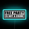 Neon Party Sign: 23 Free Rave Vibes Without Legal Worry