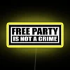RGB Neon Sign with Party Themed 23NN012 Tekno Design