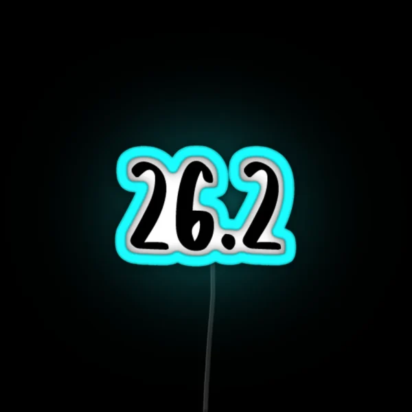 26 2 RGB Neon Sign