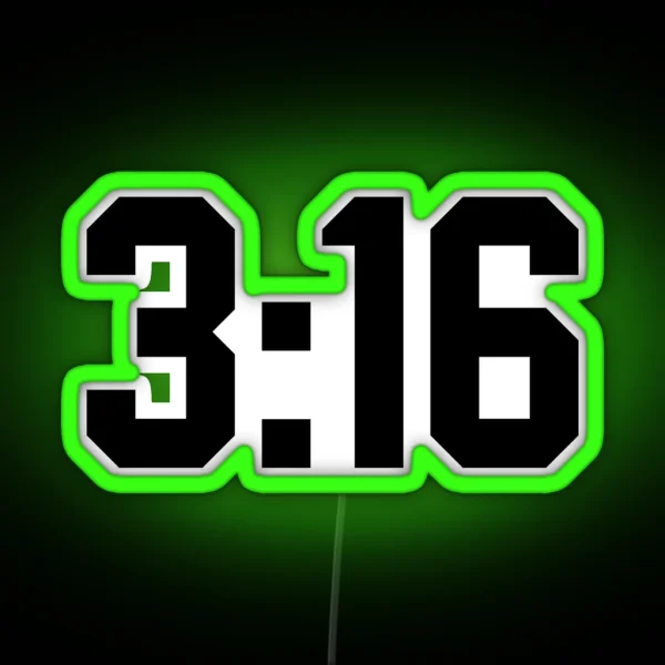 3 16 RGB Neon Sign