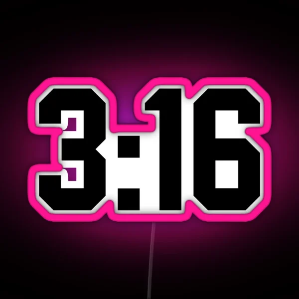3 16 RGB Neon Sign