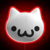 Vibrant RGB glow brings whimsy to any space with cats.