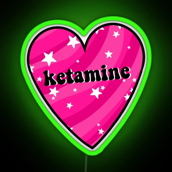 3 Ketamine 3 RGB Neon Sign