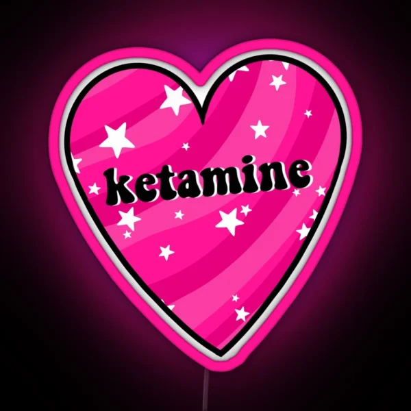 3 Ketamine 3 RGB Neon Sign