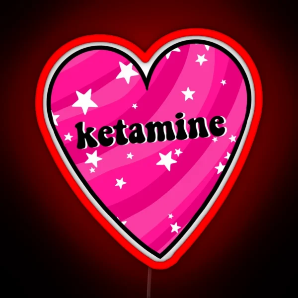 3 Ketamine 3 RGB Neon Sign