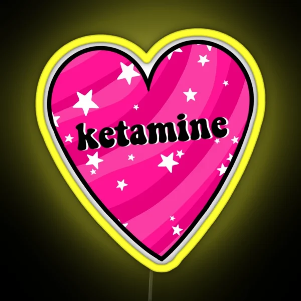 3 Ketamine 3 RGB Neon Sign