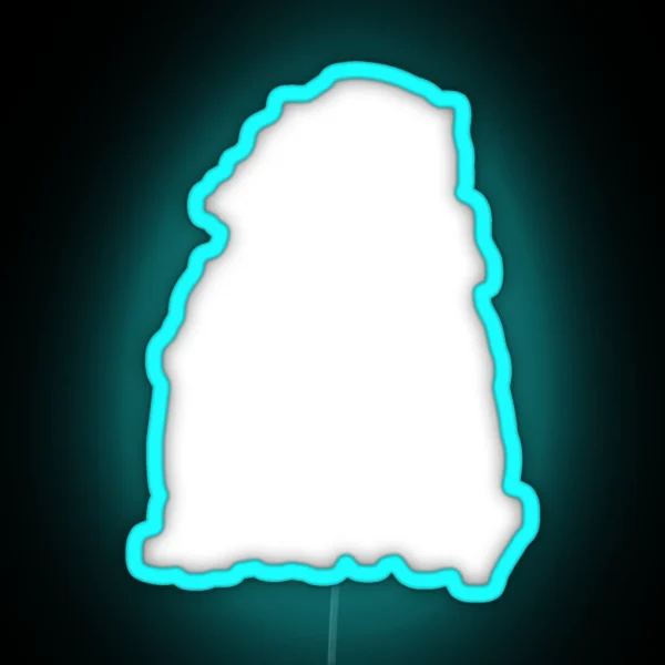 385 Harlock Outline RGB Neon Sign