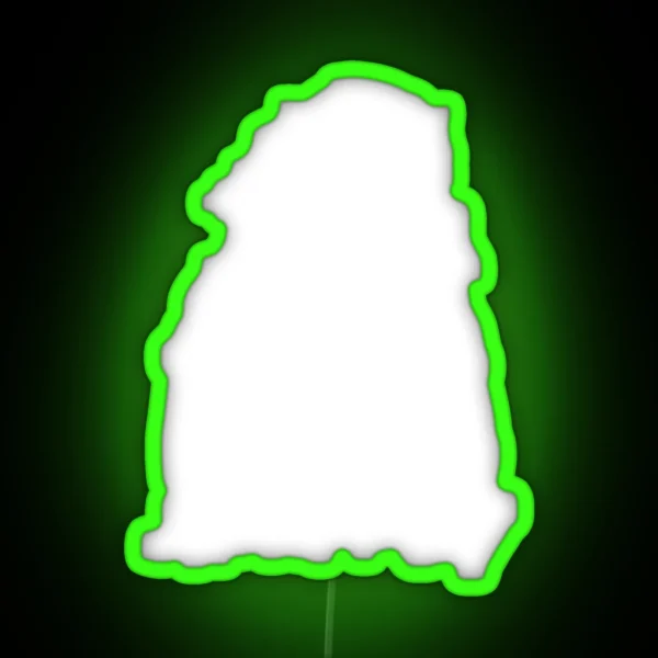 385 Harlock Outline RGB Neon Sign
