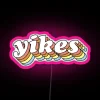 Vibrant 3D Colorful Retro Style Neon RGB LED Sign Illumination