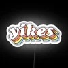 Add nostalgic retro flair with this vibrant RGB LED sign