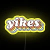 Vintage Inspired 3D Illuminated LED Neon Sign with Colorful RGB Lighting