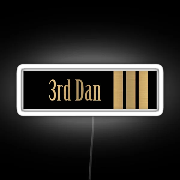 3rd Dan RGB Neon Sign