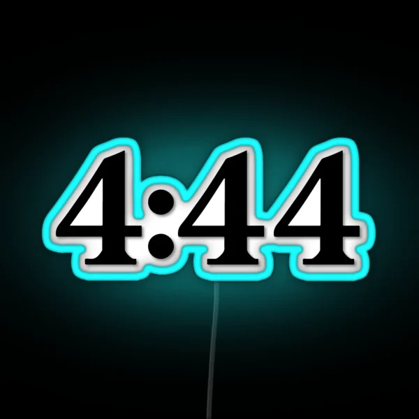 4 44 Jay Z RGB Neon Sign