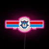Vintage Retro Decorative Neon Sign with Vibrant Colored LEDs Display