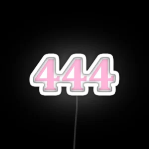 444 Angel Number RGB Neon Sign