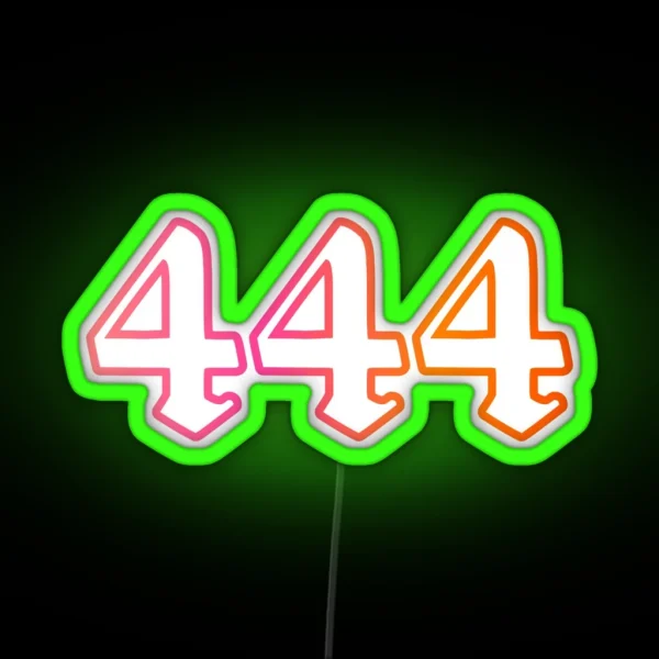 444 RGB Neon Sign