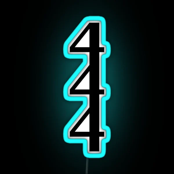 444 RGB Neon Sign