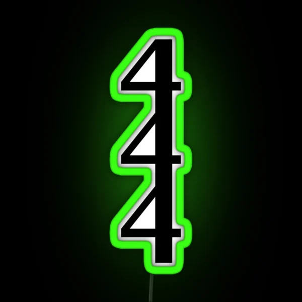 444 RGB Neon Sign