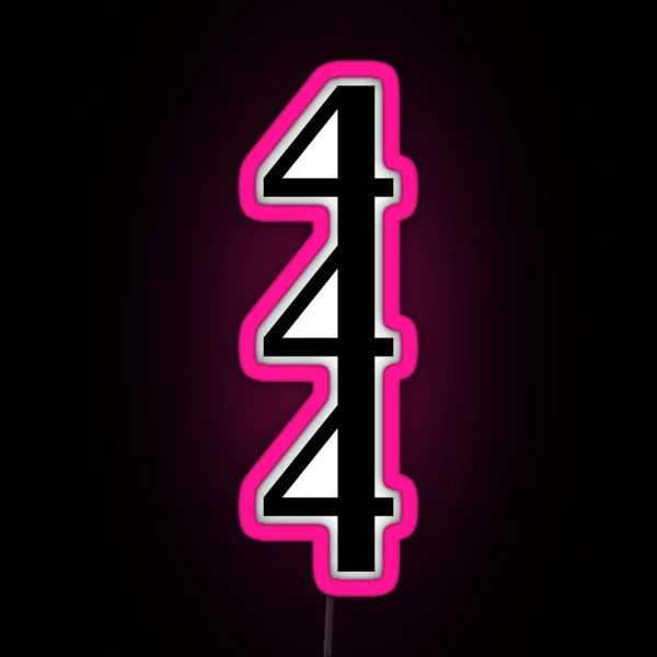 444 RGB Neon Sign