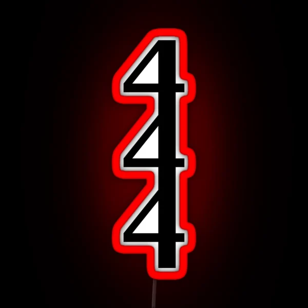 444 RGB Neon Sign