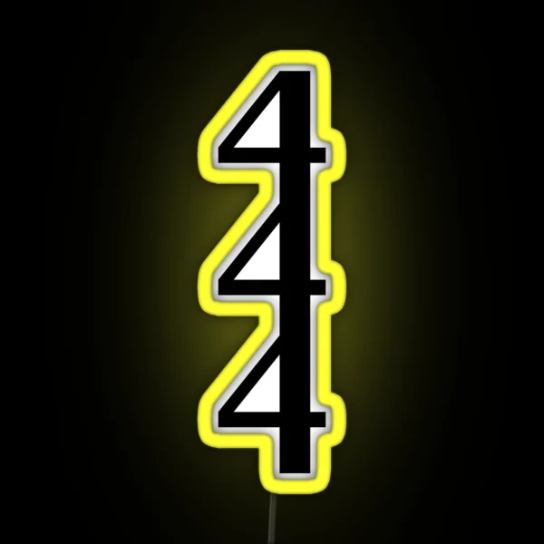 444 RGB Neon Sign