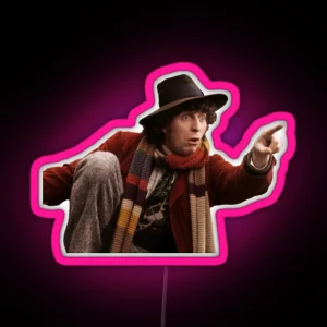 4th Doctor RGB Neon Sign