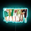 Customizable Colorful 50x80 RGB Neon Light Sign for Your Wall