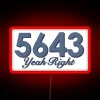 5643 Yeah Right Drinkin Outta Cups RGB Neon Sign - Image 2