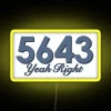 5643 Yeah Right Drinkin Outta Cups RGB Neon Sign - Image 6