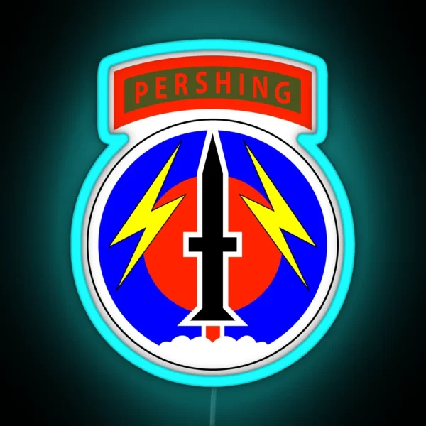 56th Field Artillery Command Pershing US Army RGB Neon Sign