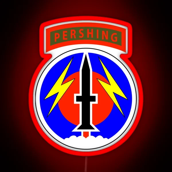 56th Field Artillery Command Pershing US Army RGB Neon Sign