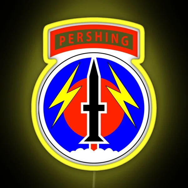 56th Field Artillery Command Pershing US Army RGB Neon Sign