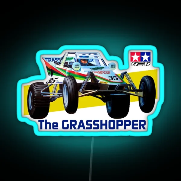 58041 The Grasshopper RGB Neon Sign