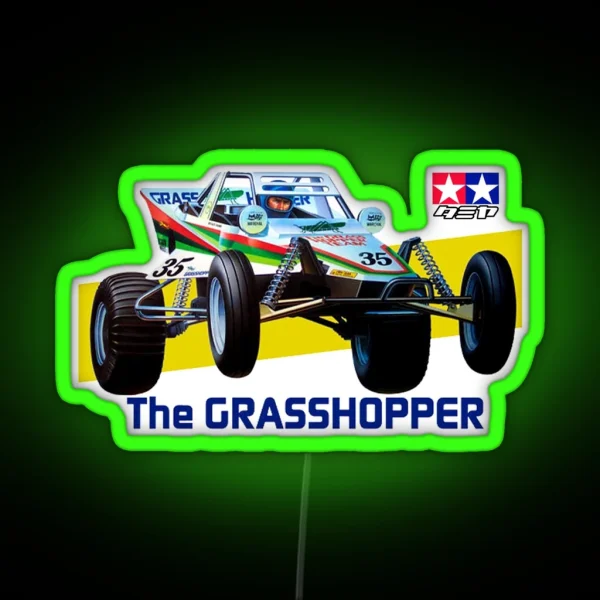 58041 The Grasshopper RGB Neon Sign