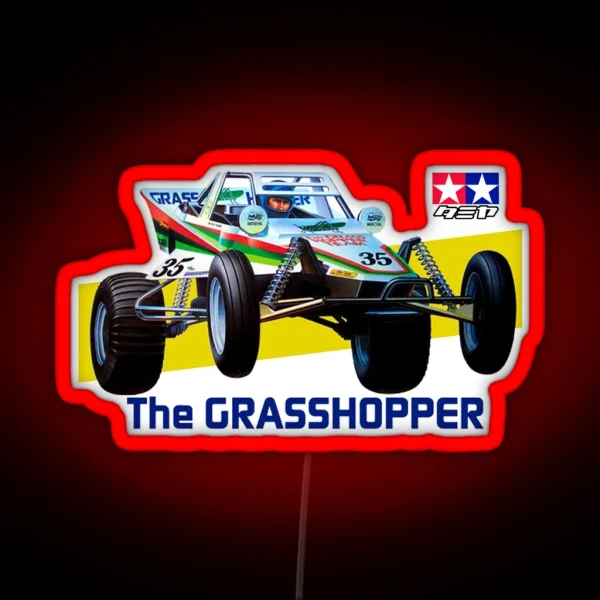 58041 The Grasshopper RGB Neon Sign