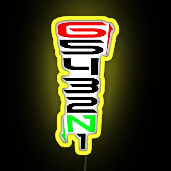 65432N1 One Down Five Up RGB Neon Sign