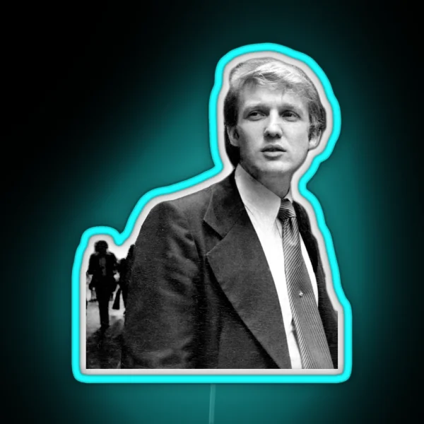 70 S Trump Out And About RGB Neon Sign