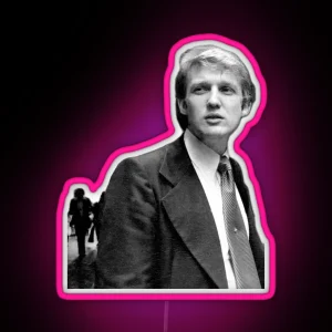 70 S Trump Out And About RGB Neon Sign