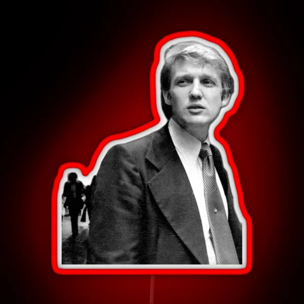 70 S Trump Out And About RGB Neon Sign