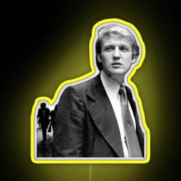 70 S Trump Out And About RGB Neon Sign
