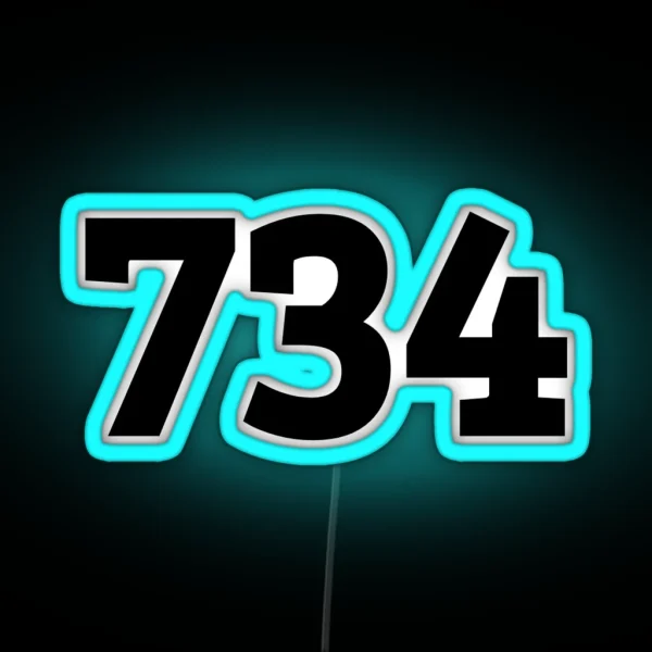 734 RGB Neon Sign