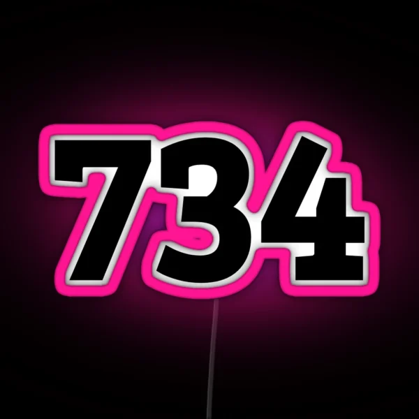 734 RGB Neon Sign