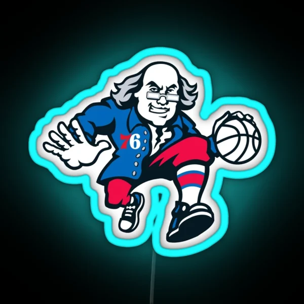 76ers City RGB Neon Sign