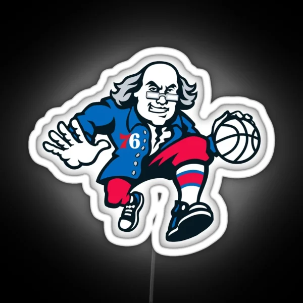 76ers City RGB Neon Sign