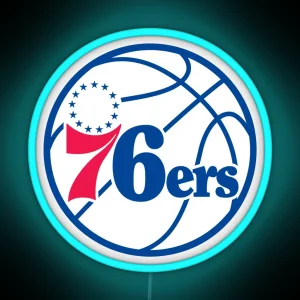 76ers City RGB Neon Sign