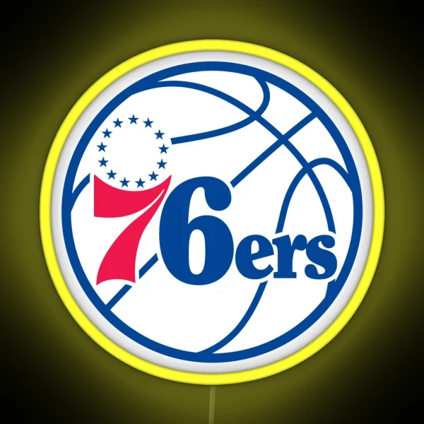 76ers City RGB Neon Sign