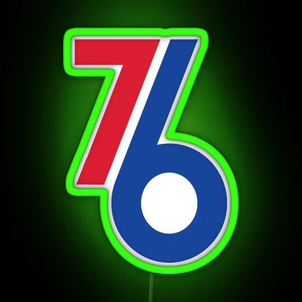 76ers City RGB Neon Sign