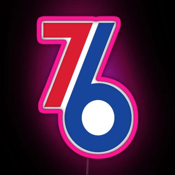 76ers City RGB Neon Sign