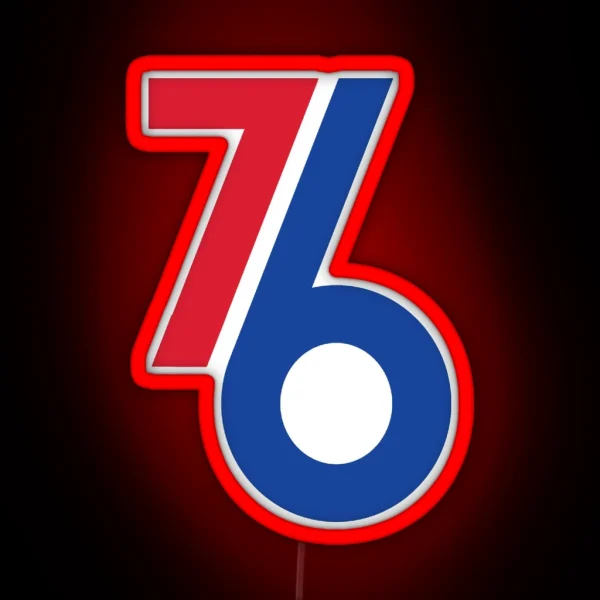 76ers City RGB Neon Sign