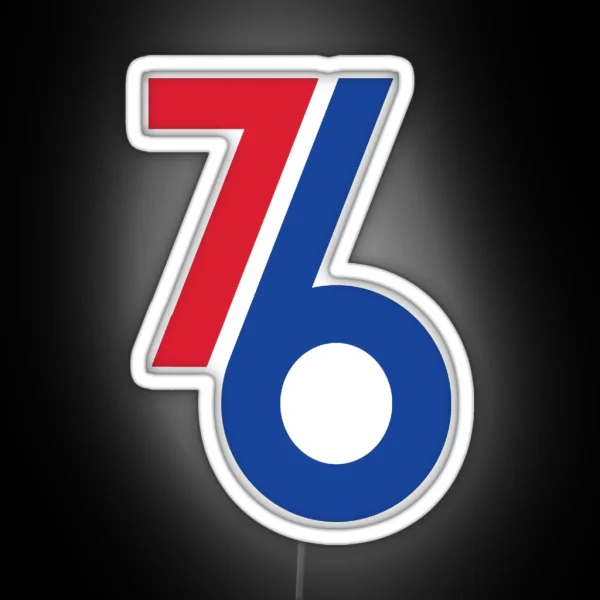 76ers City RGB Neon Sign